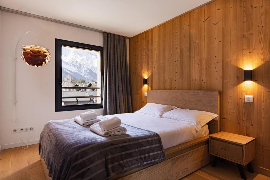 Modern 2Br 5* Pool Gym Spa Garage Mont-Blanc View Chamonix Exterior foto