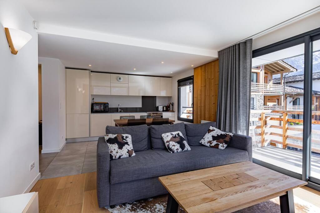 Modern 2Br 5* Pool Gym Spa Garage Mont-Blanc View Chamonix Exterior foto